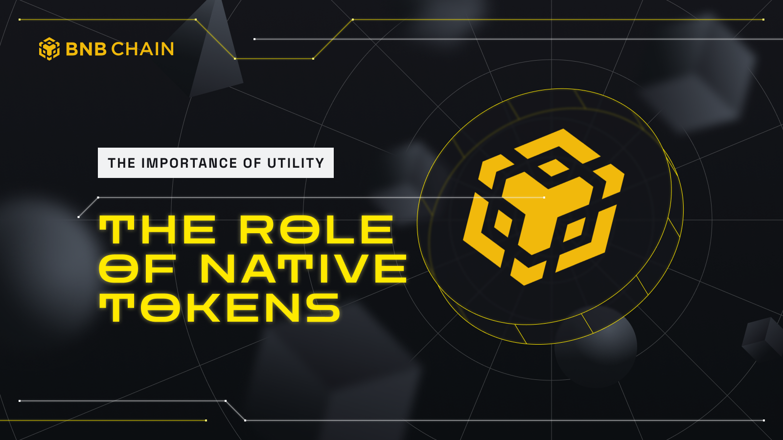 The Importance of Utility and the Role of Native Tokens