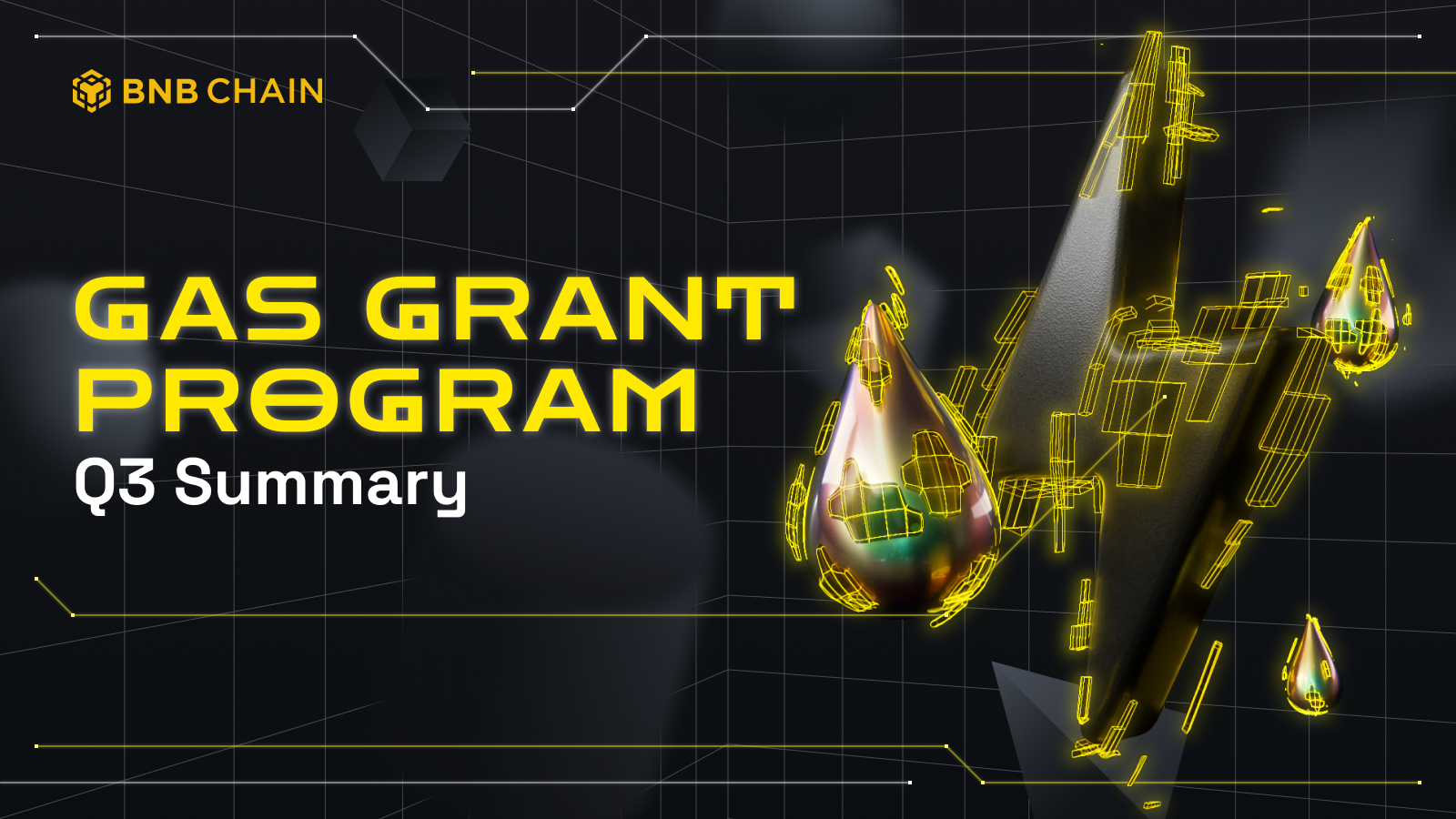 BNB Chain Gas Grant Program: Q3 Summary